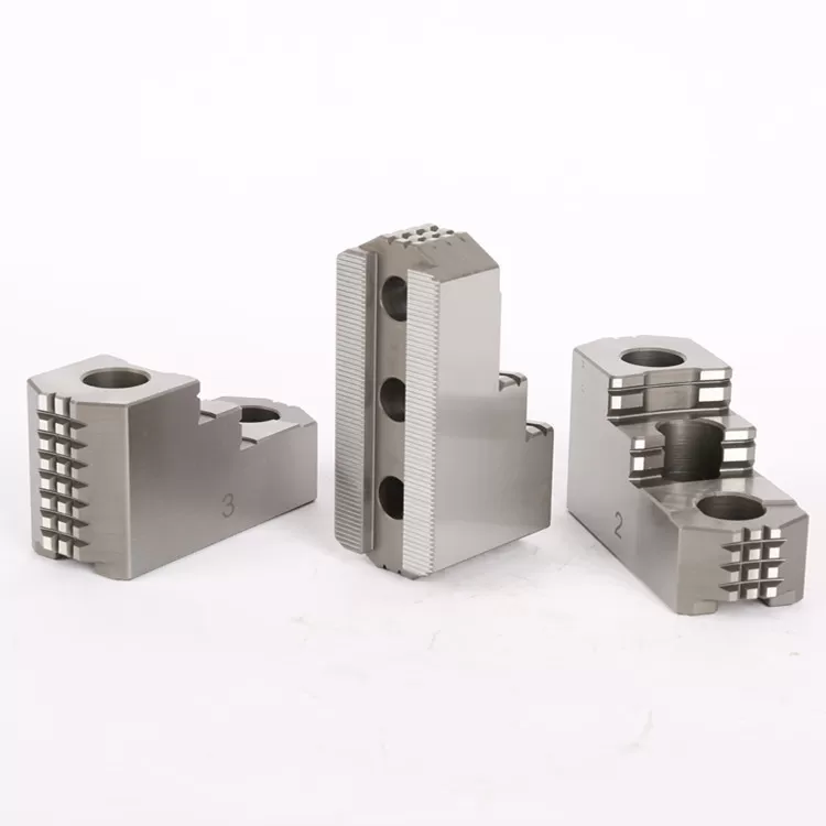 HIGH PRECISION HARDENED JAWS FOR HYDRAULIC CHUCK , HARD TOP JAWS OEM ODM