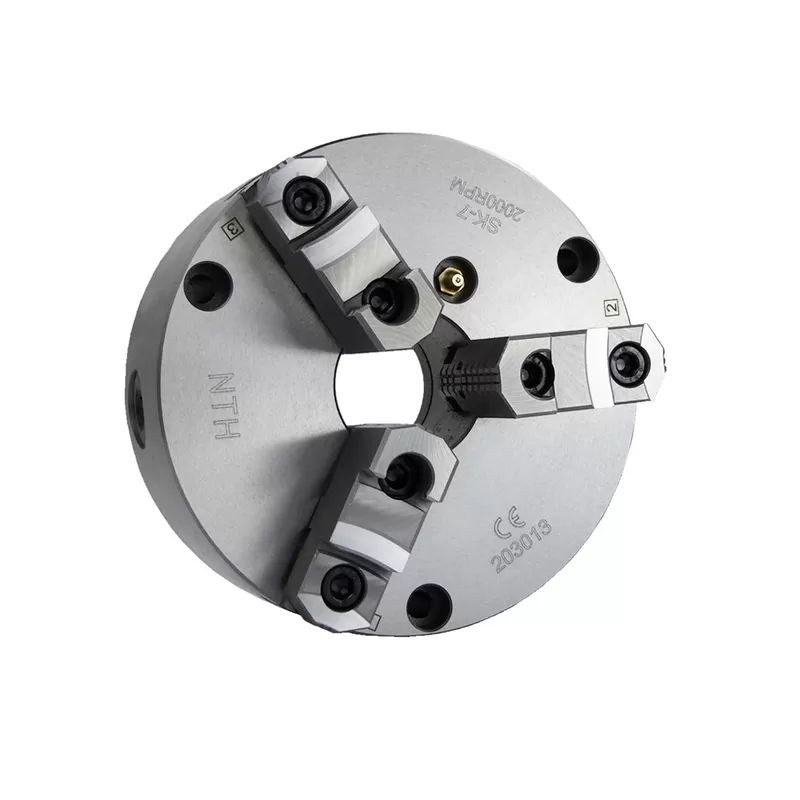 SK 3 Jaw Universal Scroll Chuck Front And Back Mounted