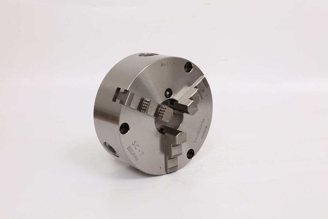 Manually Controlled Chuck With 0.005mm Repeatability 20mm Bore Diameter 0 - 50mm Clamping Range