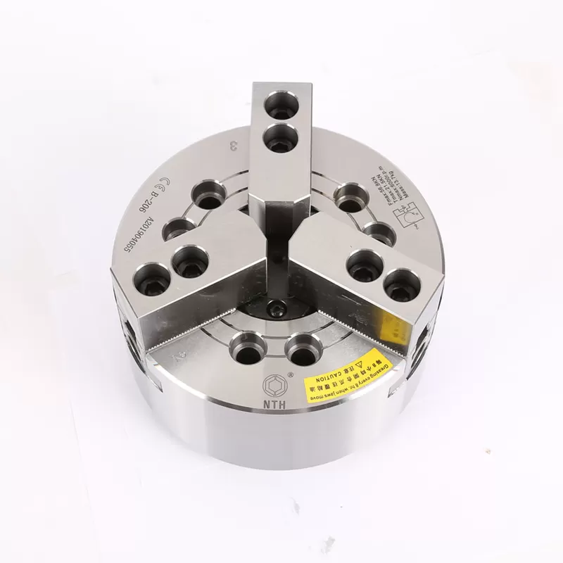 B 3 JAW THROUGH HOLE POWER CHUCK 6/8/10 INCH CHUCK