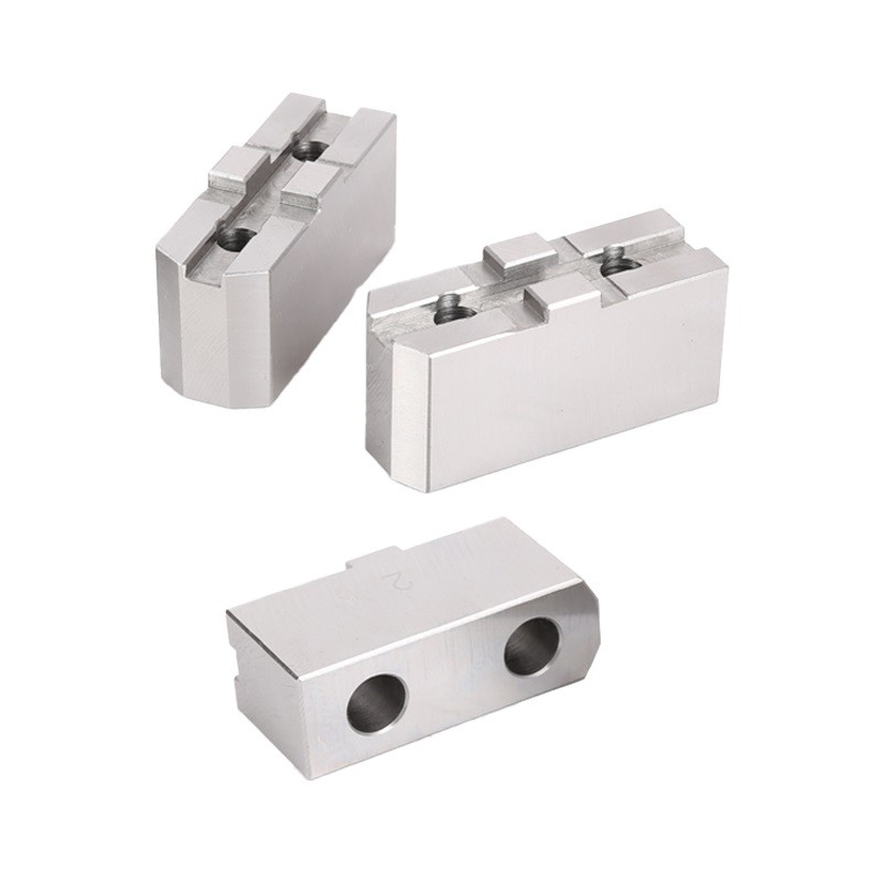 Soft Jaws Tongue and Groove Type for NTH Scroll Chuck Clamping