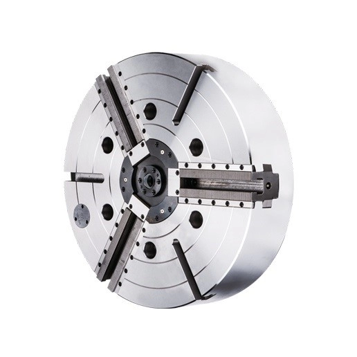 Forged Steel T-R 3 Jaw Solid Power Chucks High Precision Guaranteed