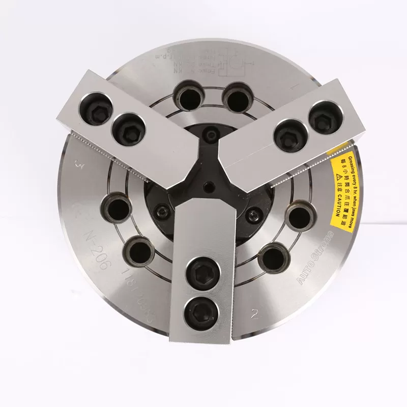 HIGH SPEED 3 JAW THROUGH HOLE LATHE POWER CHUCK , OEM ODM CHUCK MANUFACTURER