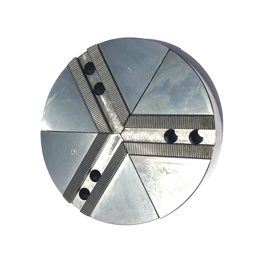STANDARD FULL GRIP PIE JAWS FOR B-206 6 INCH POWER CHUCK