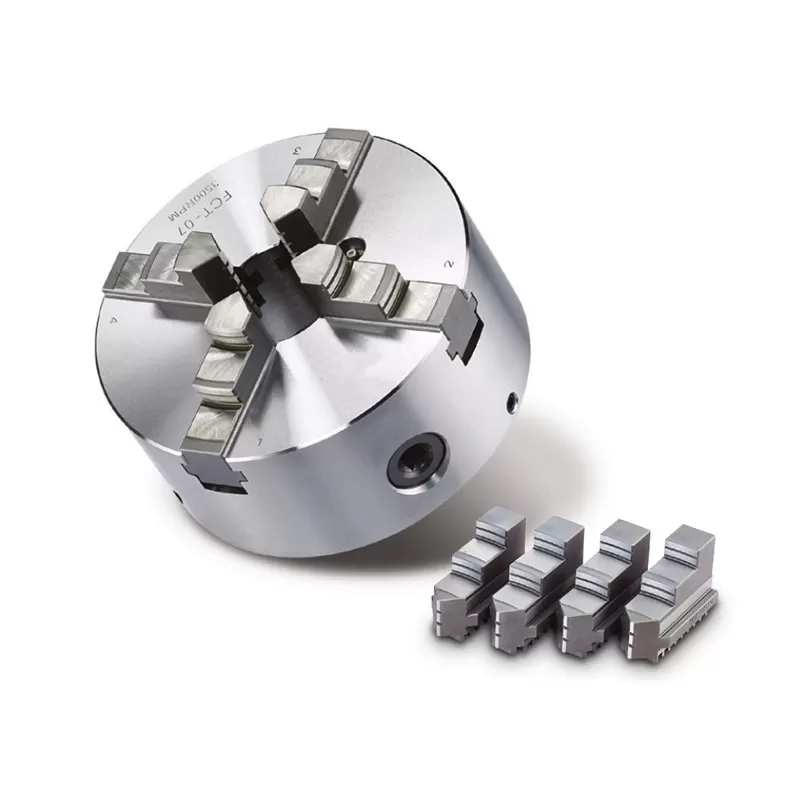 FCT 4 JAW ADJUSTMENT STEEL BODY SCROLL CHUCKS