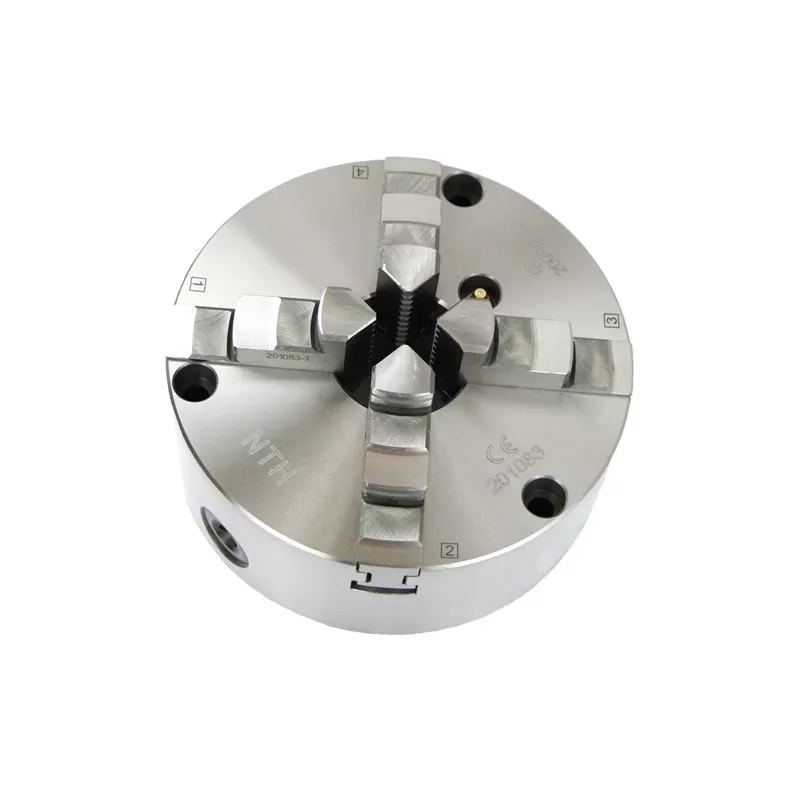 SCF 4 Jaw Scroll Chuck Front And Back Mounted