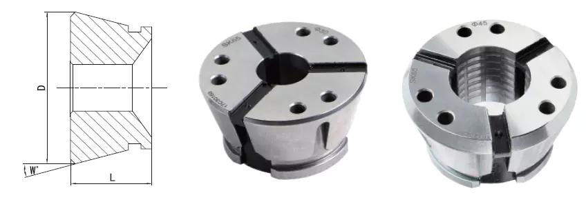 HIGH PRECISION  SK32 SK42 SK52 SK65 SK80 SK100 SK120 RUBBER FLEX COLLET 1