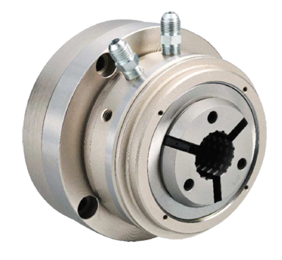 ROTARY COLLET CHUCK WITH RUBBER FLEX COLLET 0