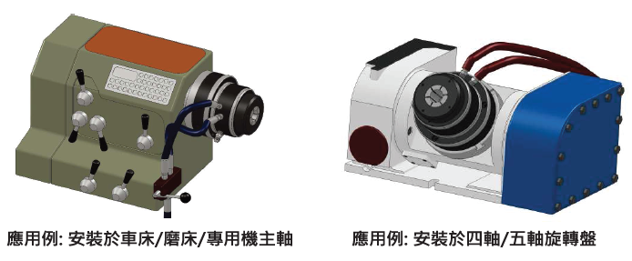 ROTARY COLLET CHUCK WITH RUBBER FLEX COLLET 2