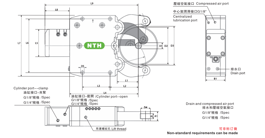 SELF CENTERING STEADY REST OMSR-A MODEL 0