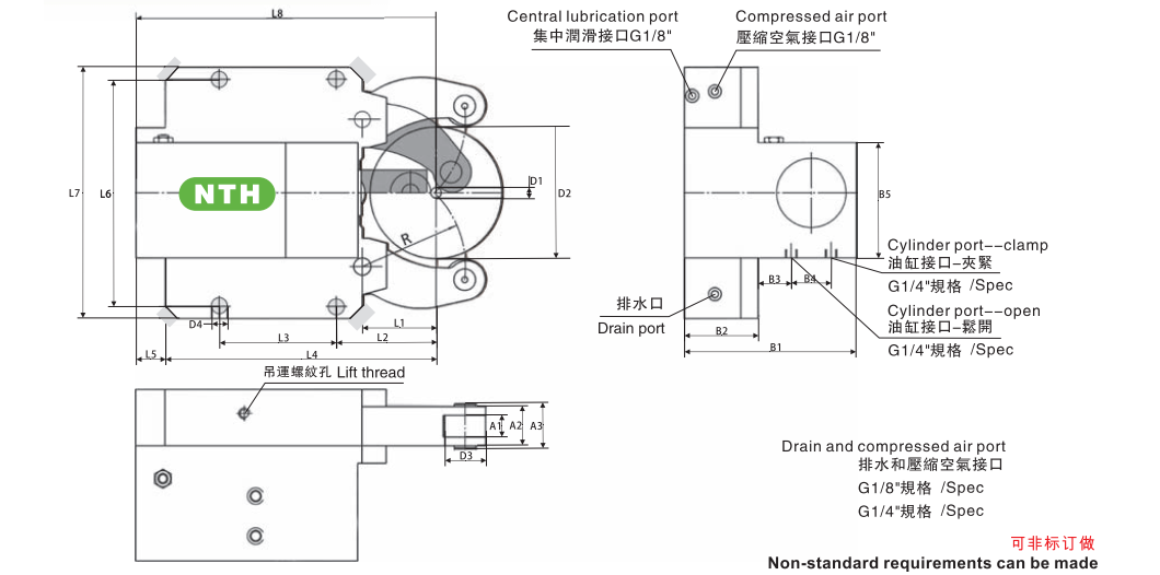 SELF CENTERING STEADY REST OMSR-B MODEL 0