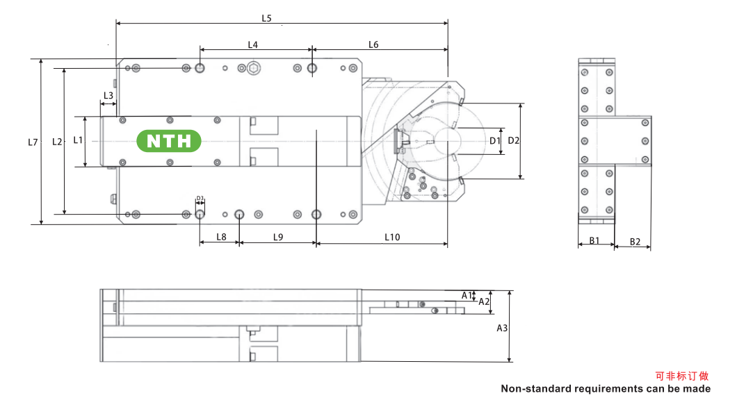 HIGH PRECISION SELF CENTERING STEADY REST OMSR-E MODEL 0