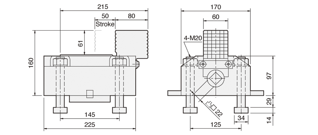 HB Boring mill jaw 0