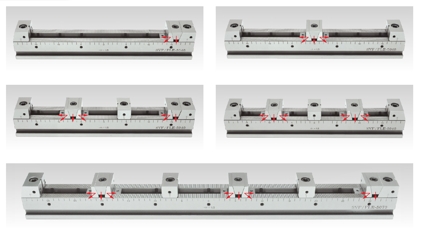 Svf-Be Flexible Line Up Vise Series Offers More Parts Held Larger Size Parts Held 1