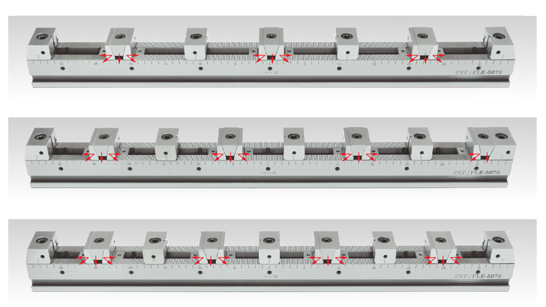Svf-Be Flexible Line Up Vise Series Offers More Parts Held Larger Size Parts Held 2