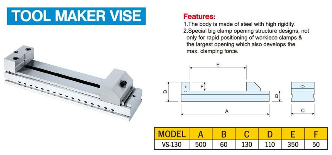 VS SPECIAL VICE FOR GRINDING WORK 0