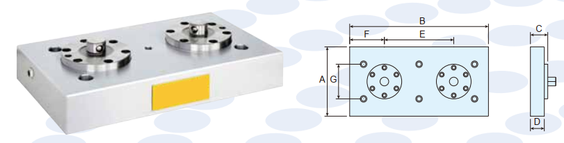 ALLOY STEEL ZERO POINT SYSTEM INSTALLING TYPE HEAT TREATED HRC 58-60 1