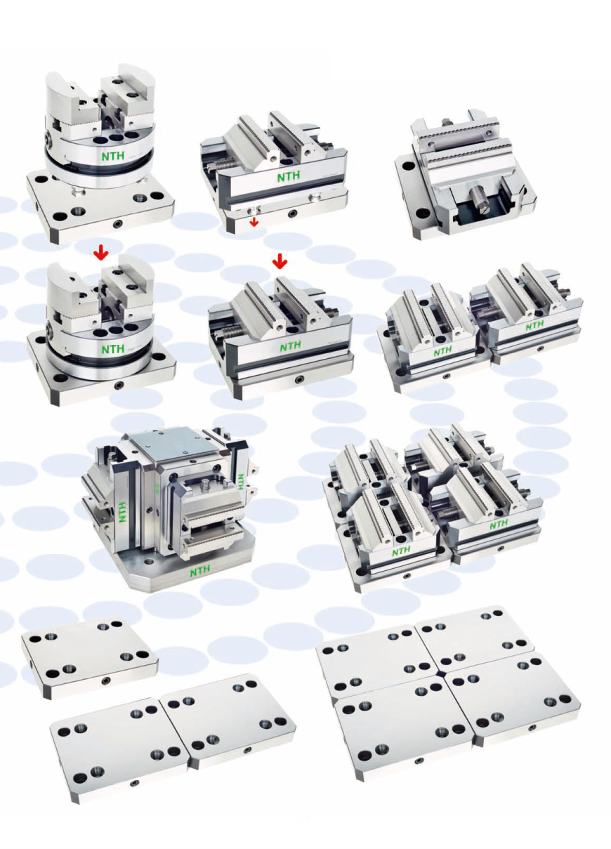 HIGH PRECISION ZERO POINT SYSTEM MANUAL TYPE WITH HEAT TREATMENT HRC 58-60 3