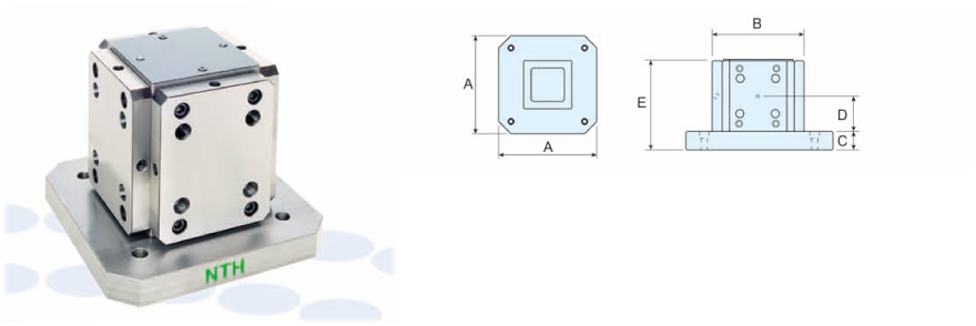 HIGH PRECISION ZERO POINT SYSTEM MANUAL TYPE WITH HEAT TREATMENT HRC 58-60 6