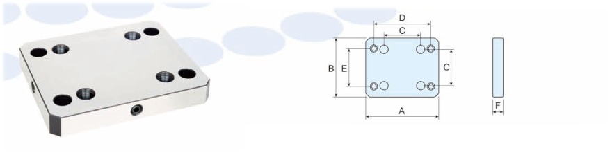 HIGH PRECISION ZERO POINT SYSTEM MANUAL TYPE WITH HEAT TREATMENT HRC 58-60 8