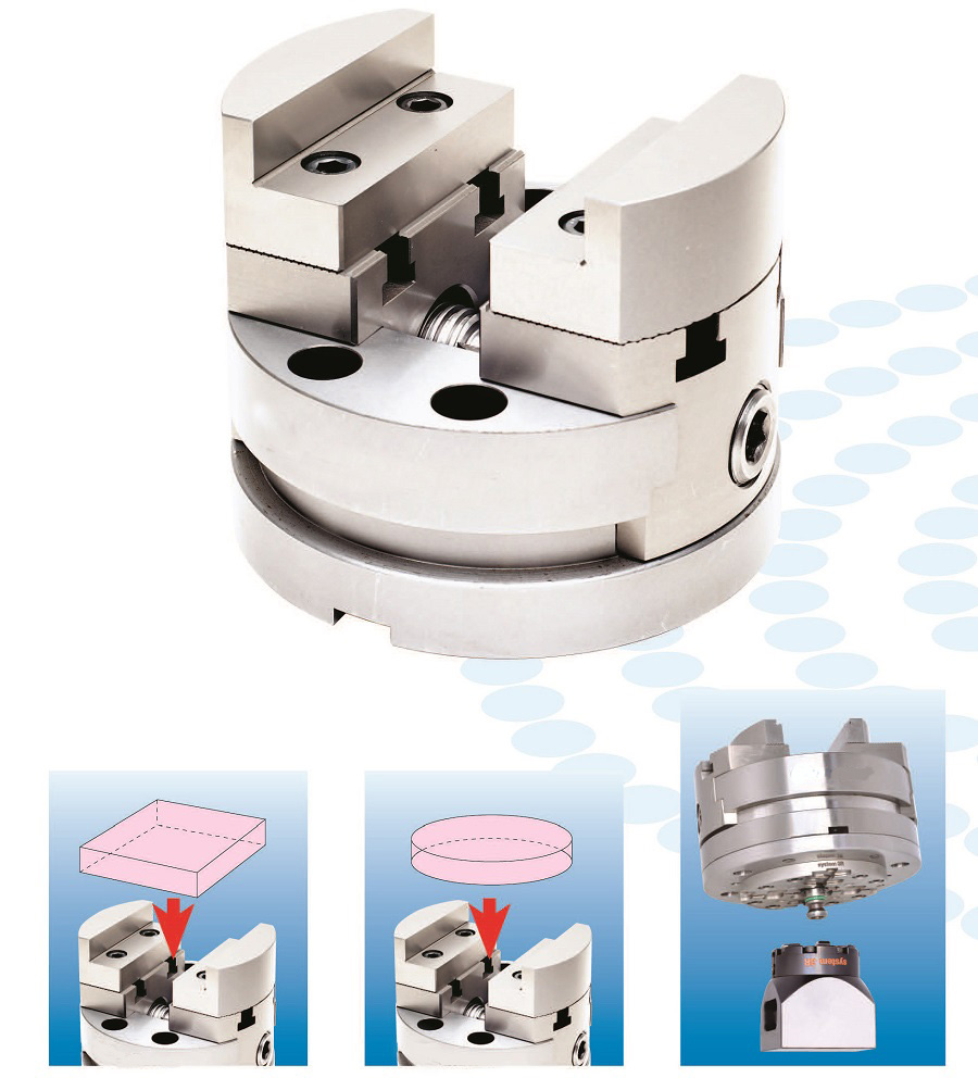 ROUND SELF-CENTERING VISE HIGH PRECISION PERFORMANCE 1