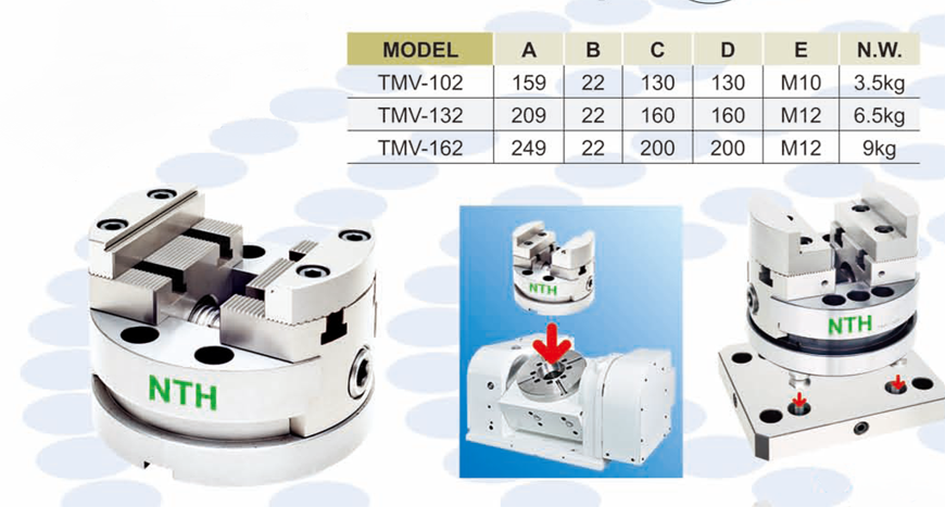 ROUND SELF-CENTERING VISE HIGH PRECISION PERFORMANCE 3