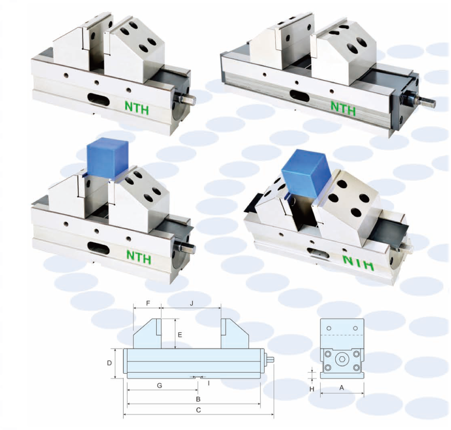 ALLOY STEEL SELF-CENTERING VISE UPGRADE YOUR 4 AND 5 AXIS MACHINING 3