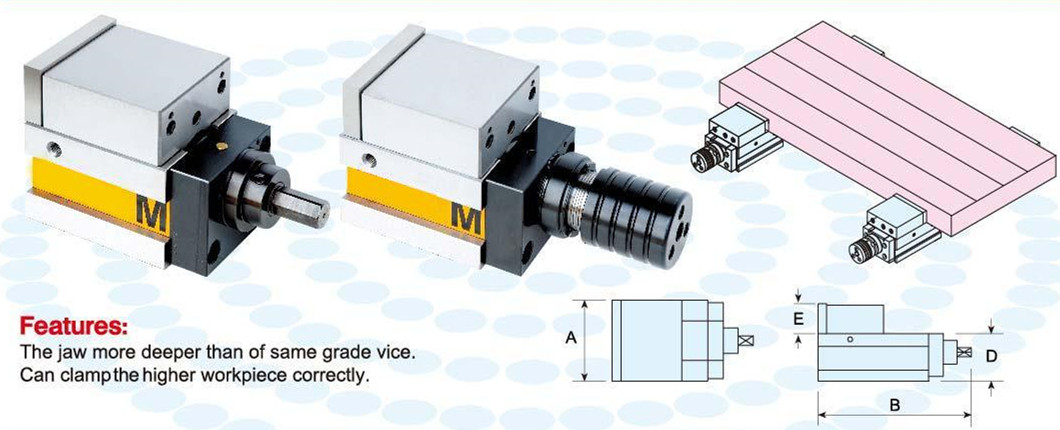 MPV-LA MB-LA Free type super precision powerful vise 0