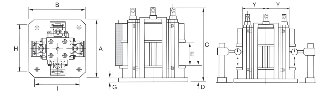 MB-4VL MHV-4VL MPV-4VL 4 set one unit vertical precision vise 1
