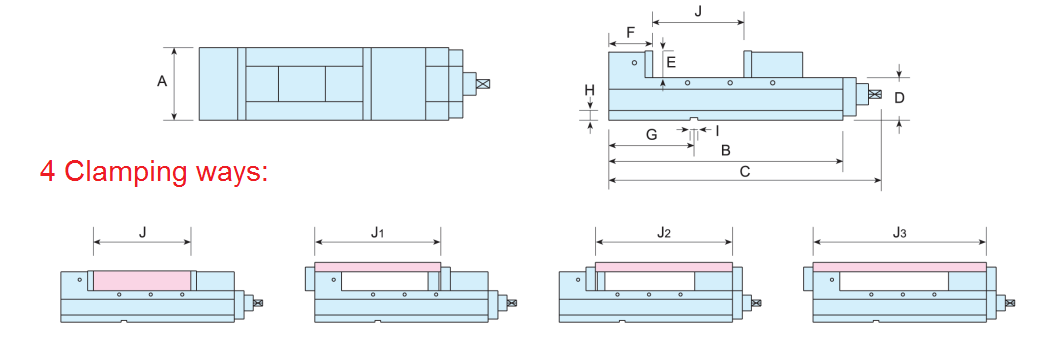 MPV-A Powerful type super precision vice 1
