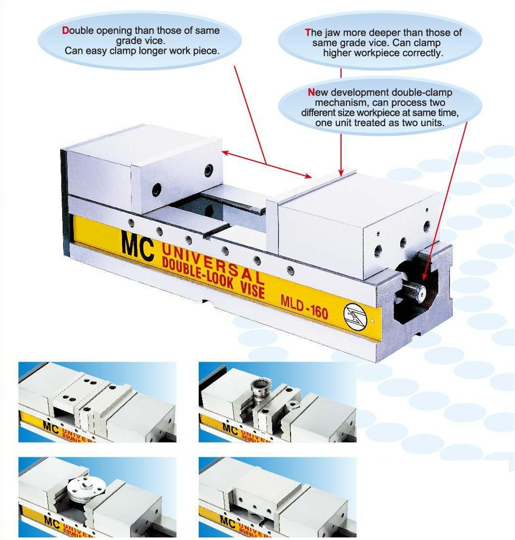MLD Super precision double clamping vise 0