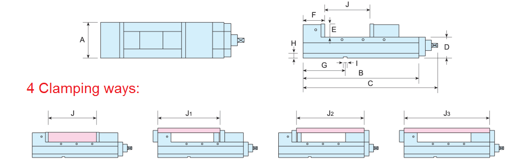 MB-A Super precision mechanical vice 1