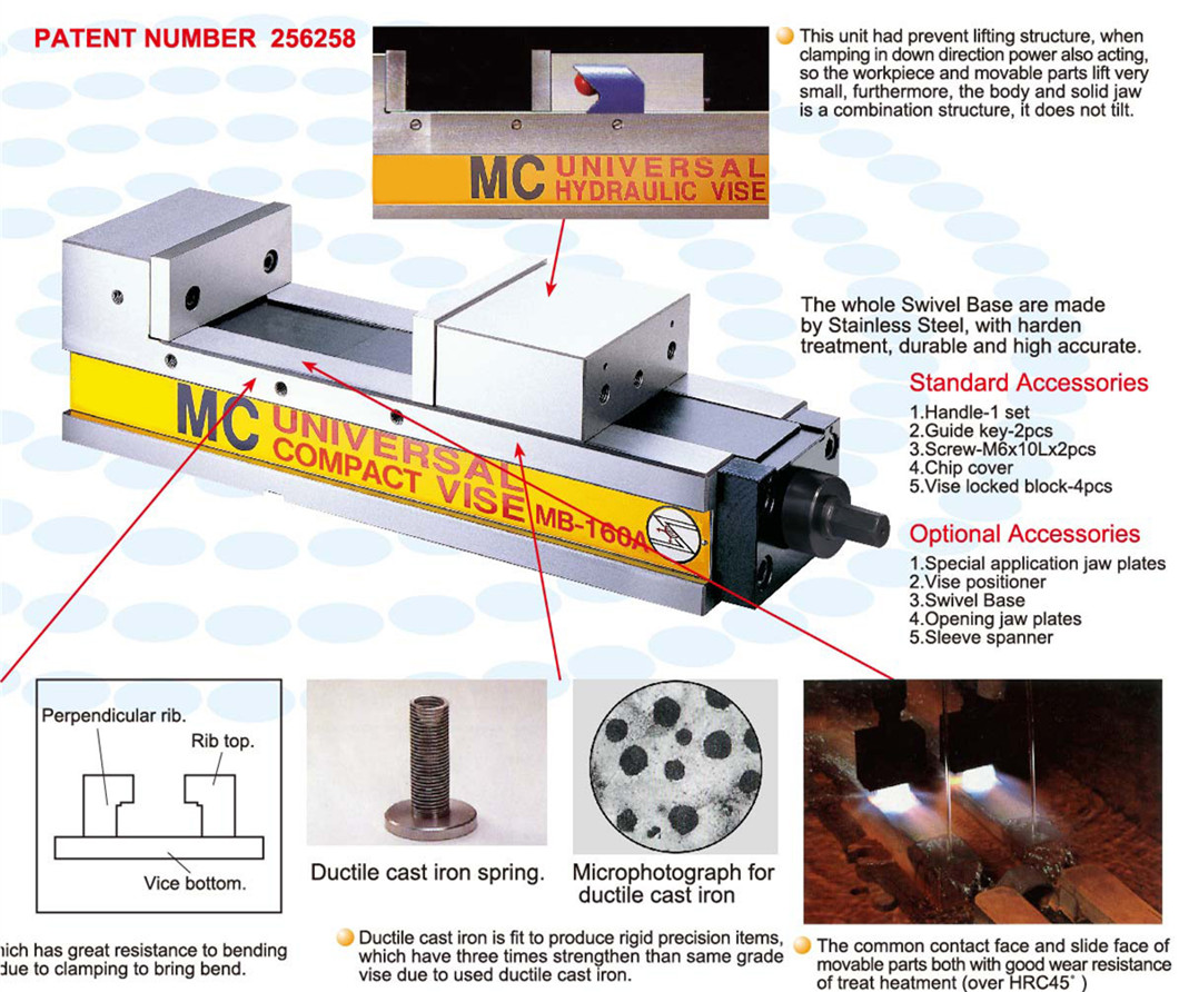 MB-A Super precision mechanical vice 2